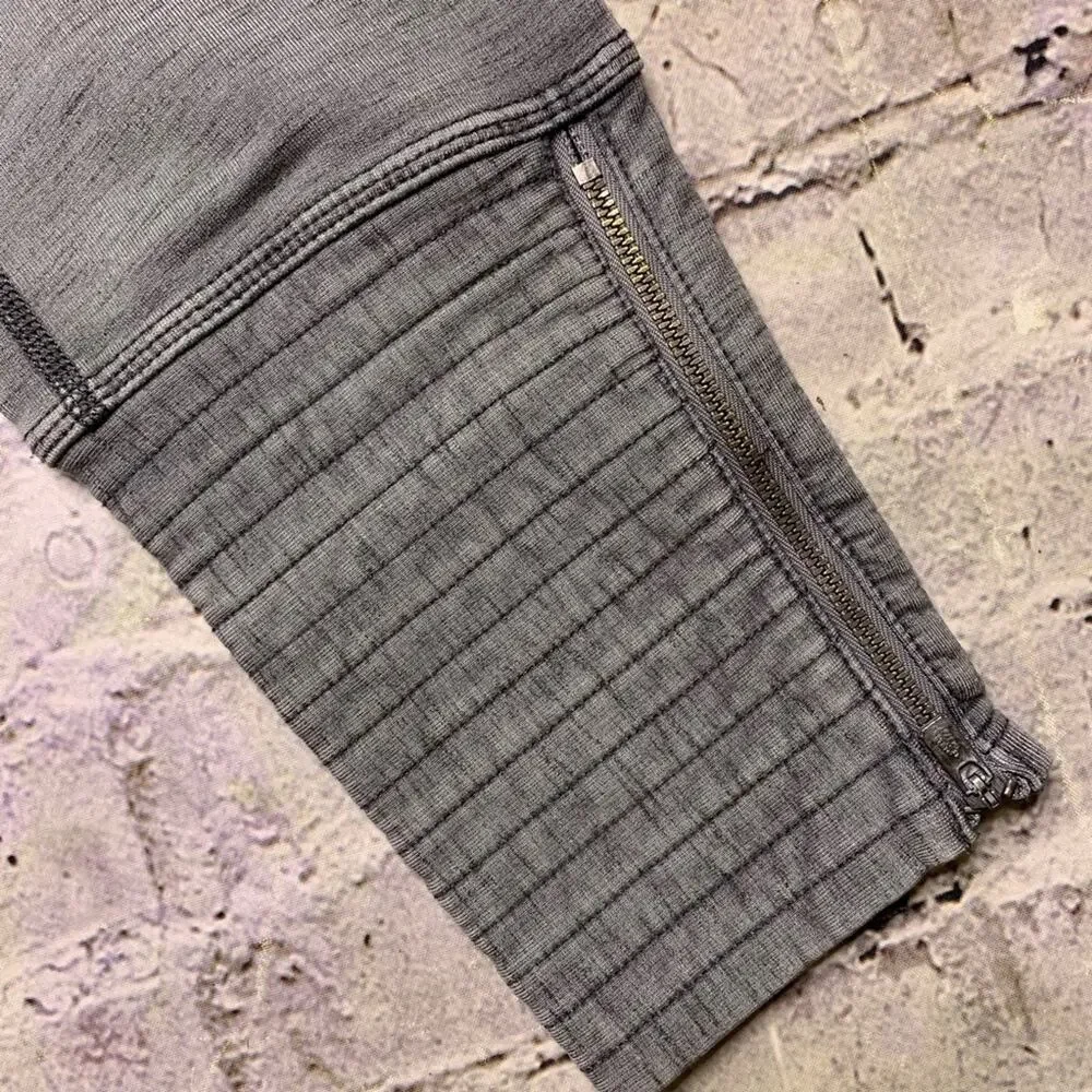 Free People High-Rise Get On It Leggings in Dark Silver